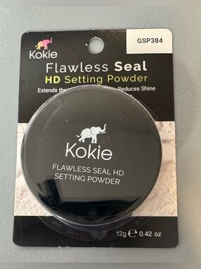 Kokie Flawless Seal HD Setting Powder - Black Compact